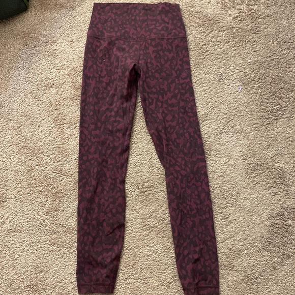 lululemon athletica Pants - lululemon aligns - formation camo dark adobe multi
